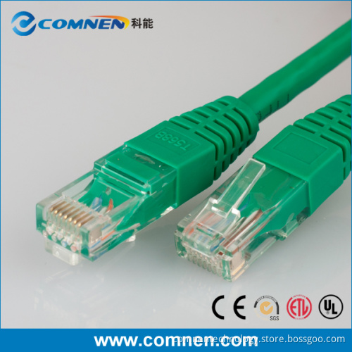 24awg bare copper utp cat6 pure copper patch cord